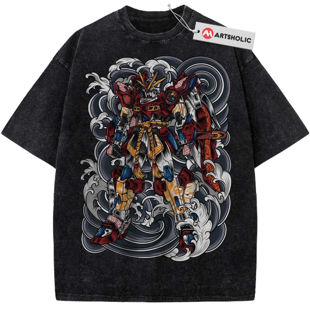 Alternative view of The Gundam Shirt, Anime Shirt, Vintage T-Shirt