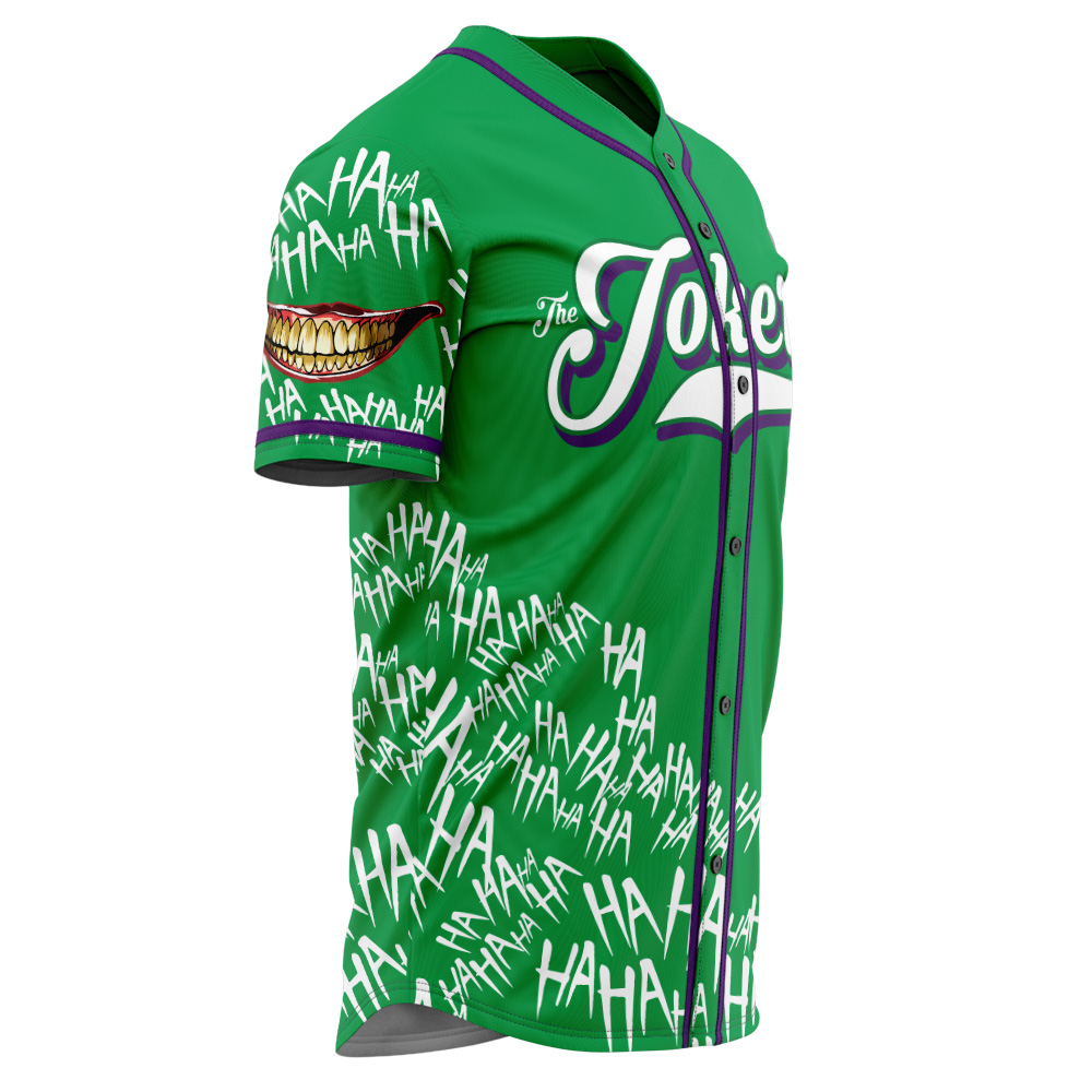 Alternative view of The Jokers DC Comics Baseball Jersey