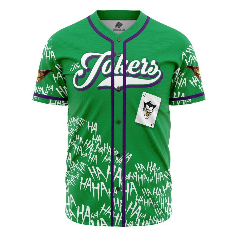 The Jokers DC Comics Custom Baseball Jersey - Otaku Hall