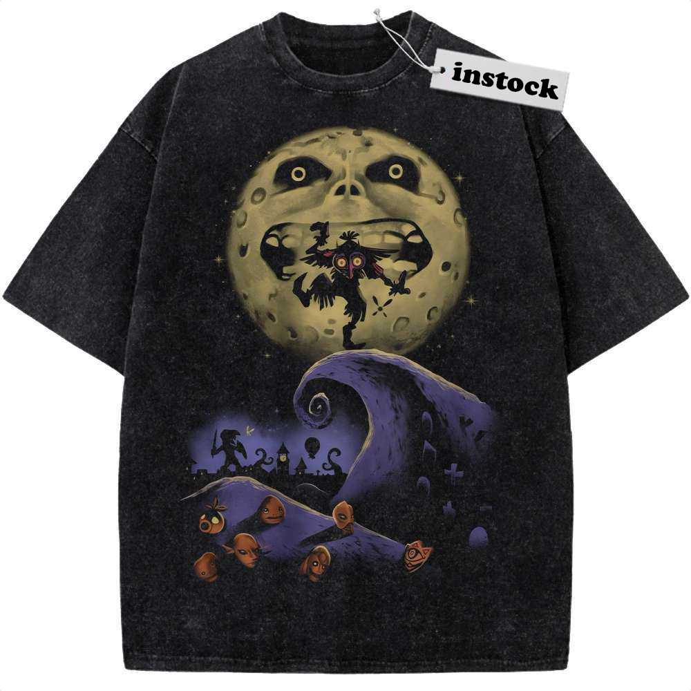 The Legend of Zelda: Majora's Mask Shirt, Game Shirt, Vintage Tee