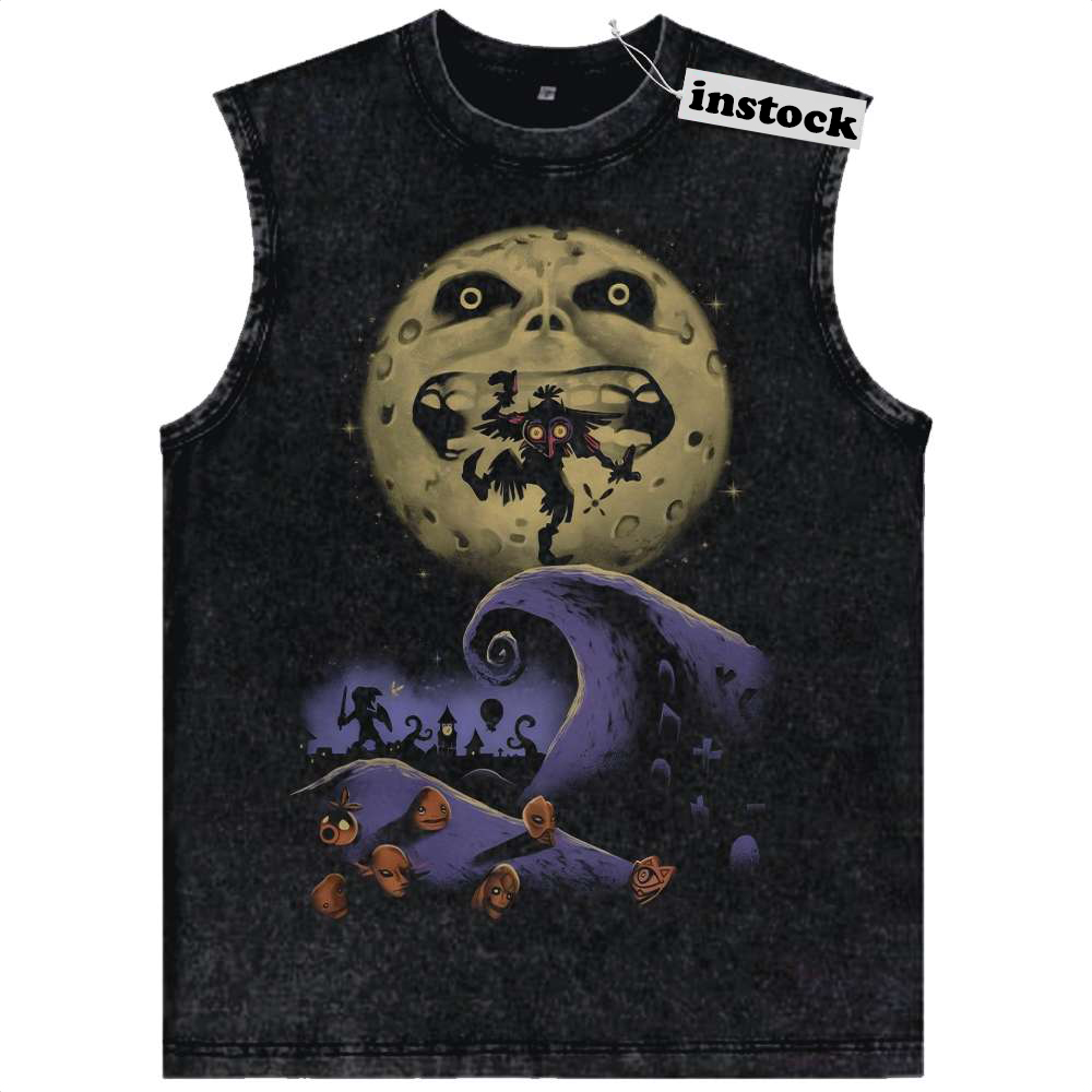The Legend of Zelda: Majora's Mask Tank Top, Game Tank Top, Vintage Tank Top