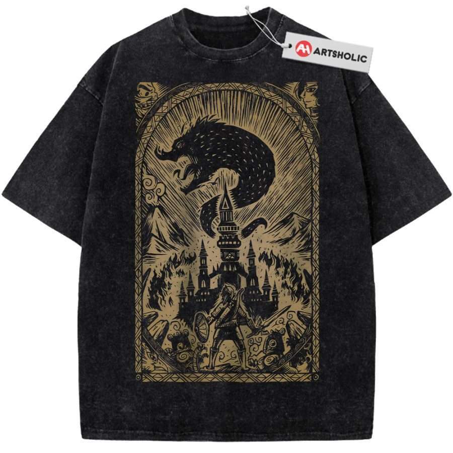 Alternative view of The Legend of Zelda Shirt, Game Shirt, Vintage Tee