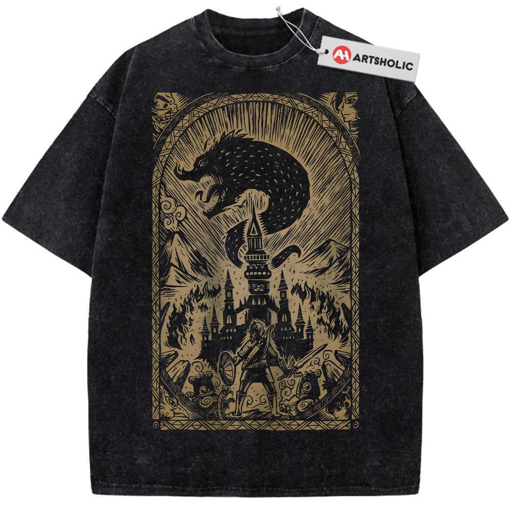 The Legend of Zelda Shirt, Game Shirt, Vintage Tee
