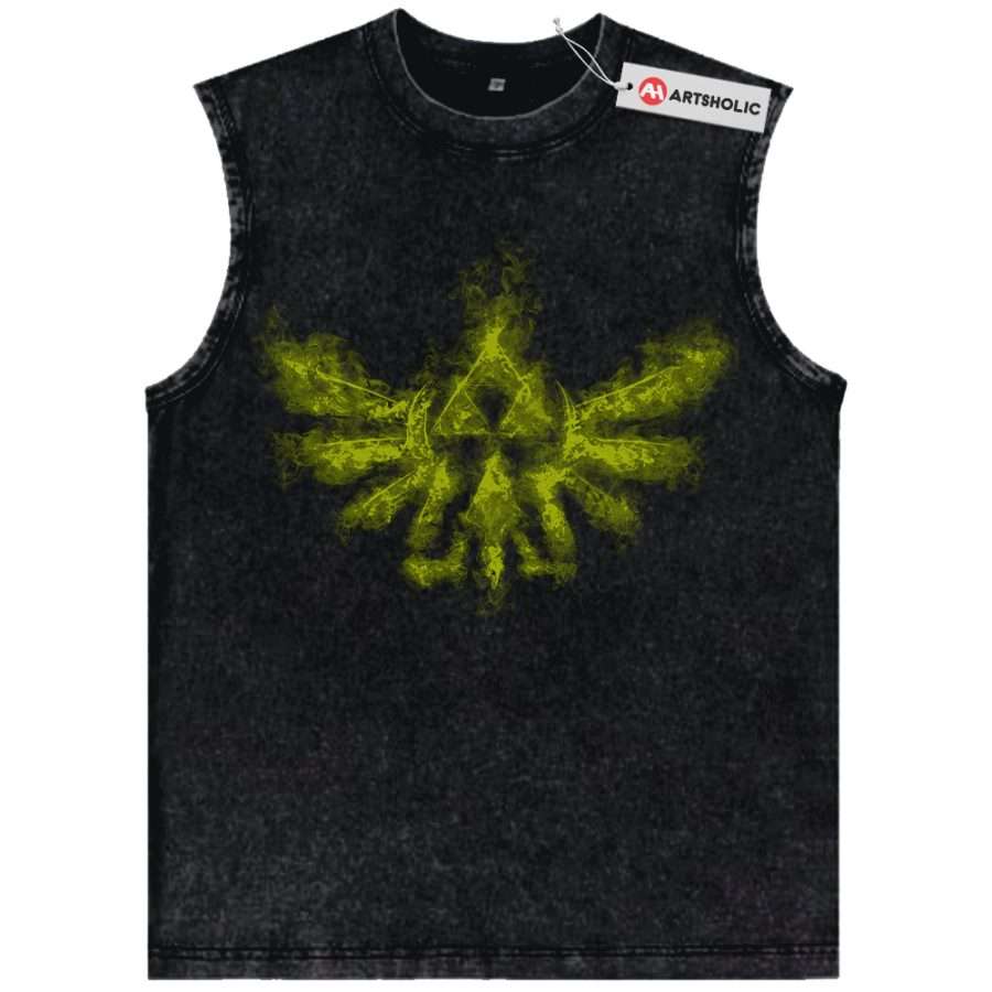 Alternative view of The Legend of Zelda Tank Top, Game Tank Top, Vintage Tank Top