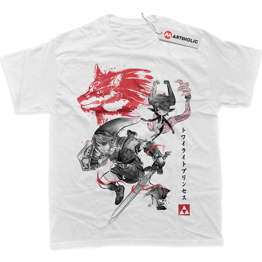 The Legend of Zelda: Twilight Princess Shirt, Game Shirt, Graphic T-Shirt