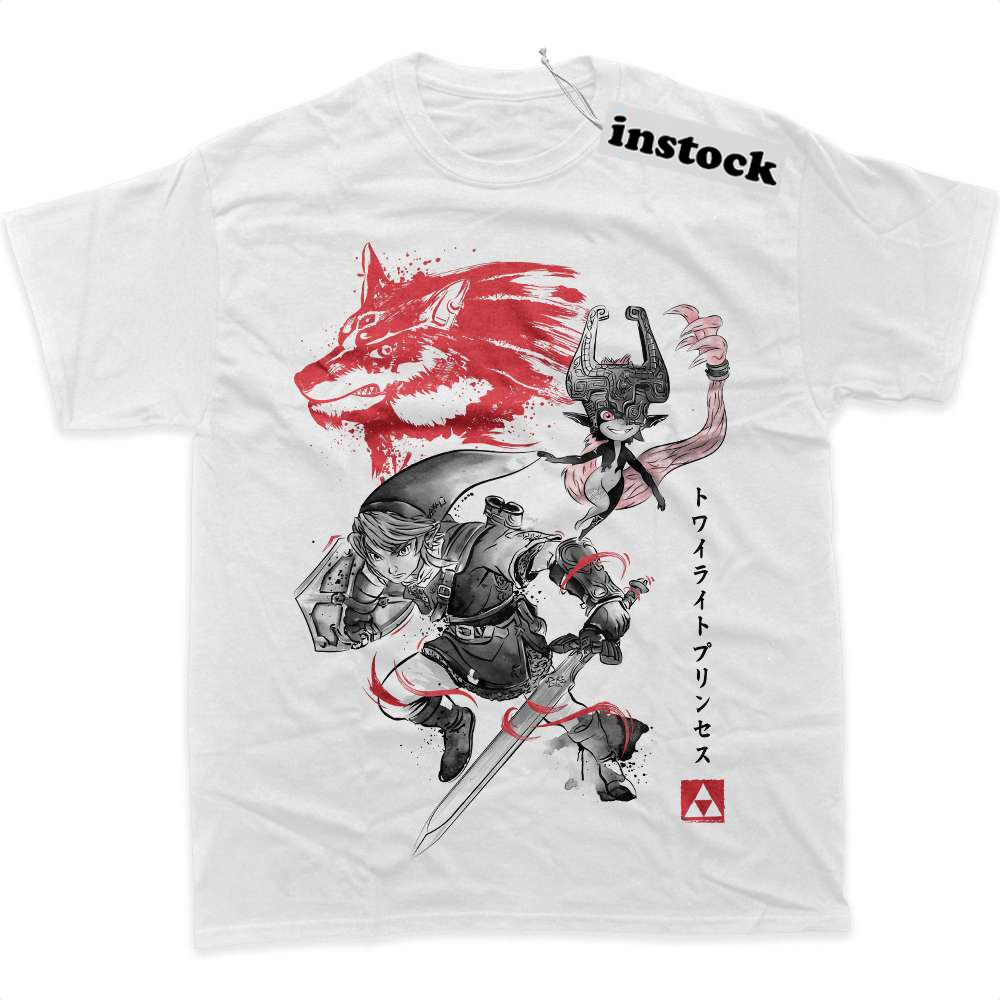 The Legend of Zelda: Twilight Princess Shirt, Game Shirt, Graphic T-Shirt