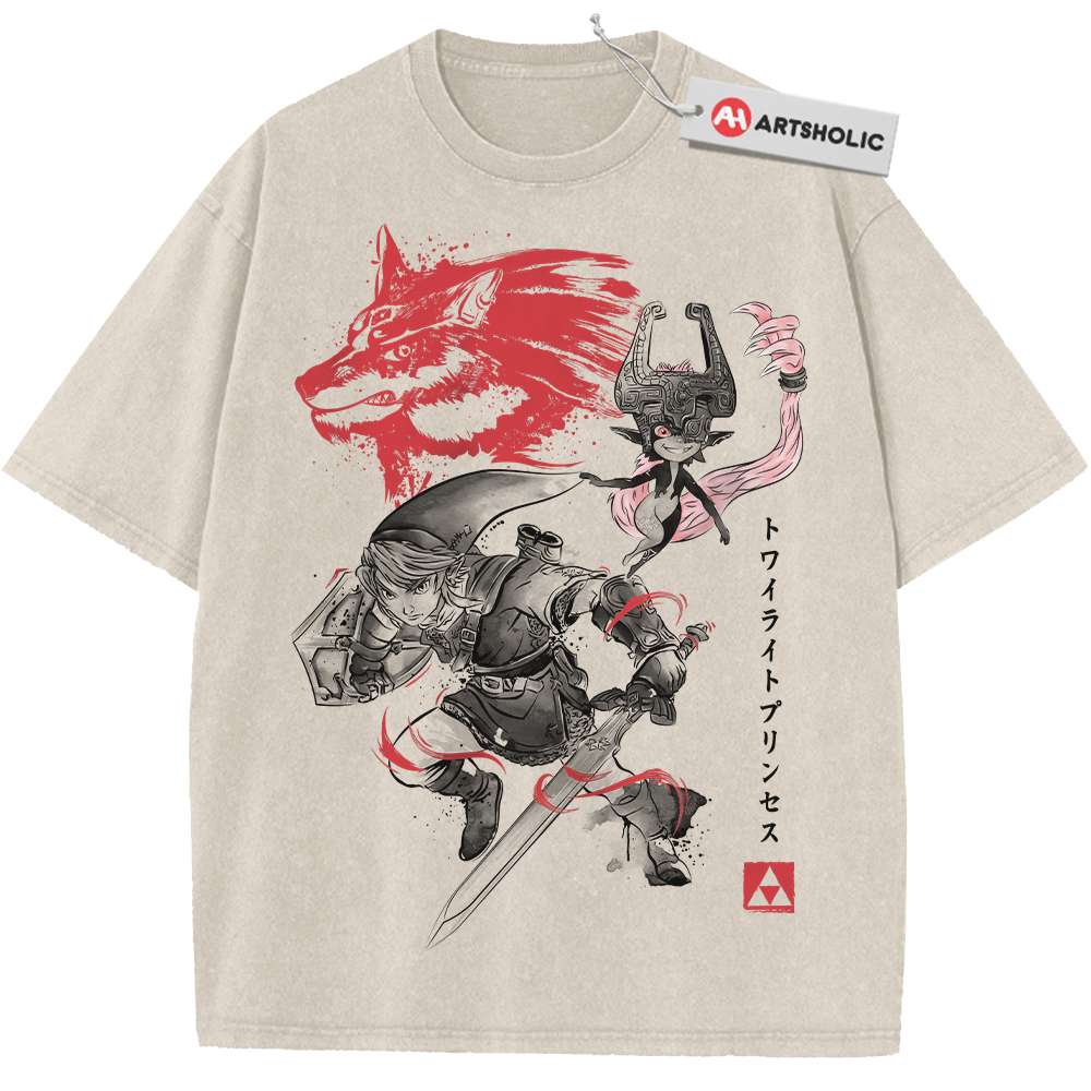 The Legend of Zelda: Twilight Princess Shirt, Game Shirt, Vintage T-Shirt
