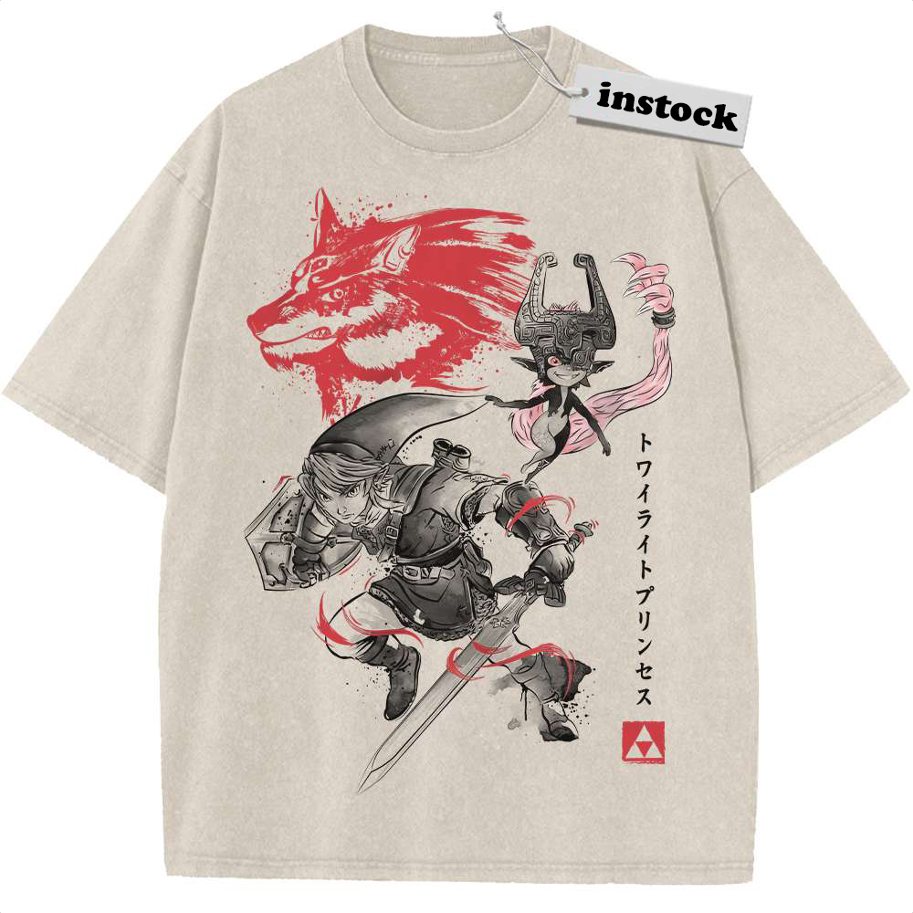The Legend of Zelda: Twilight Princess Shirt, Game Shirt, Vintage T-Shirt