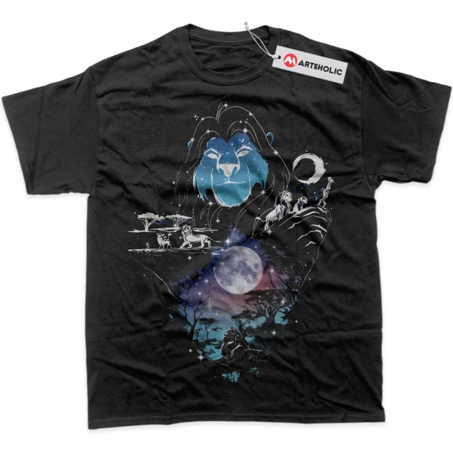 Alternative view of The Lion King Shirt, Animated Shirt, Graphic T-Shirt