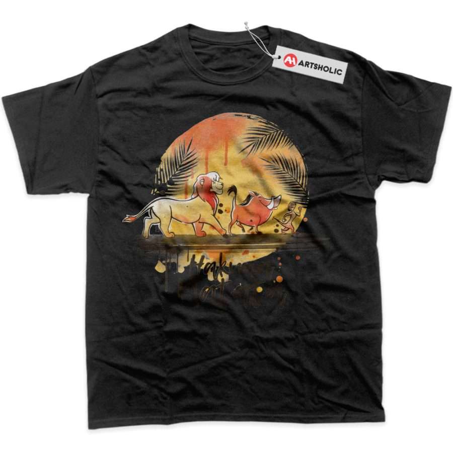 Alternative view of The Lion King Shirt, Animated Shirt, Graphic Tee