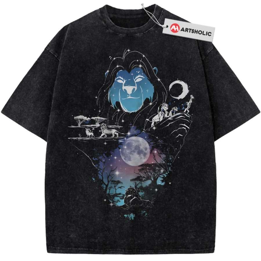 Alternative view of The Lion King Shirt, Animated Shirt, Vintage T-Shirt