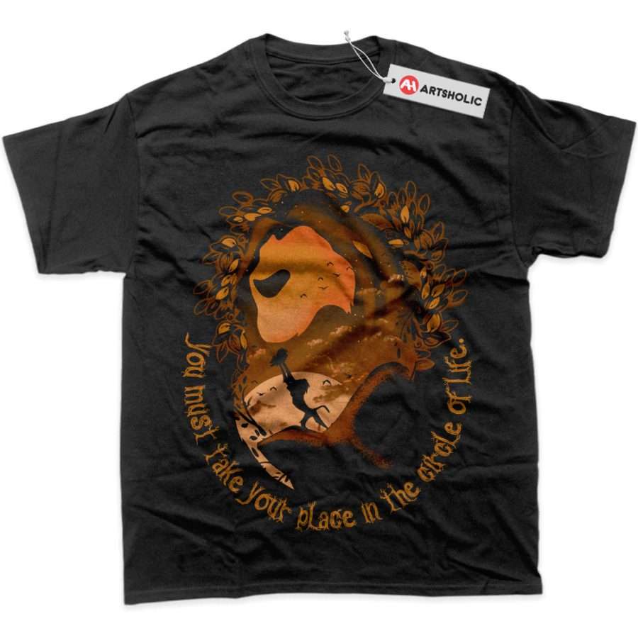 Alternative view of The Lion King Shirt, Disney Shirt, Animated Shirt, Graphic Tee