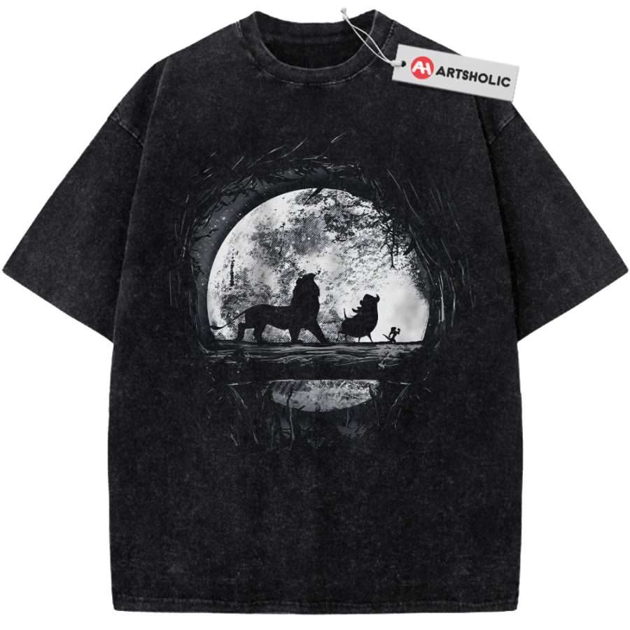 Alternative view of The Lion King Shirt, Disney Shirt, Animated Shirt, Vintage T-Shirt