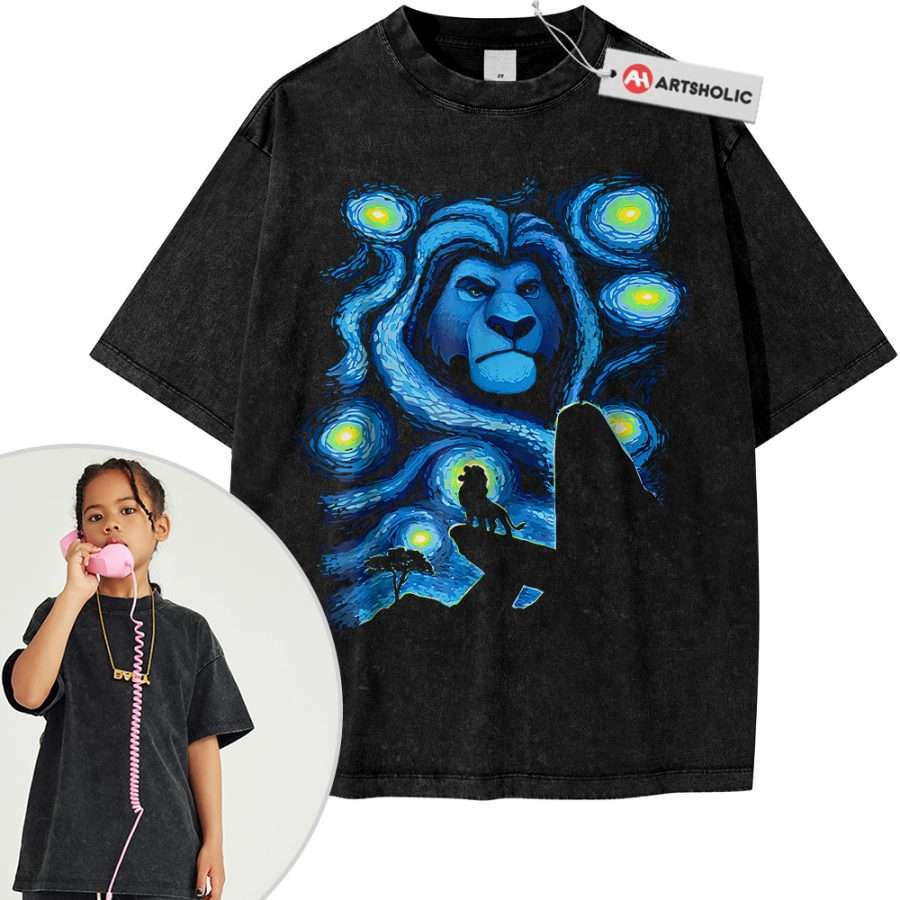 Alternative view of The Lion King Shirt For Kids, Animated Shirt For Kids, Vintage T-Shirt For Kids