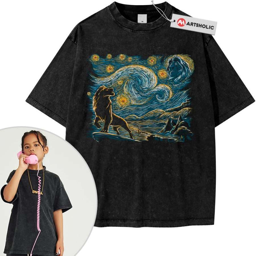 Alternative view of The Lion King Shirt For Kids, Animated Shirt For Kids, Vintage T-Shirt For Kids