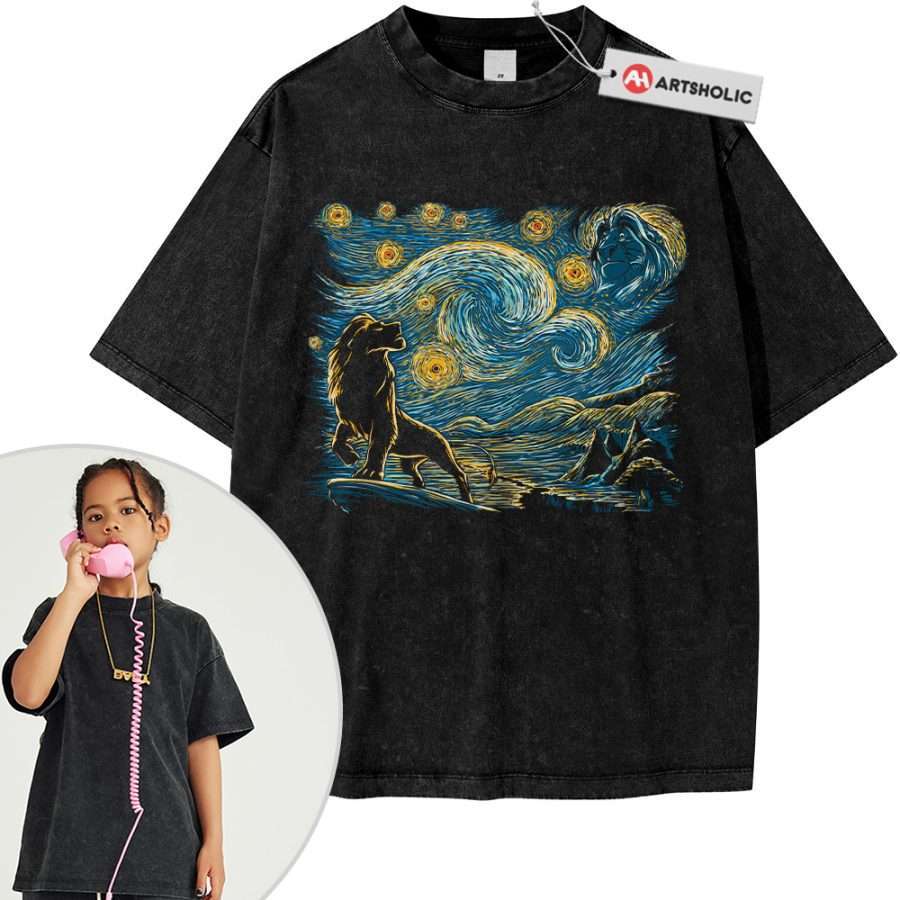 Alternative view of The Lion King Shirt For Kids, Disney Shirt For Kids, Animated Shirt For Kids, Vintage Tee For Kids