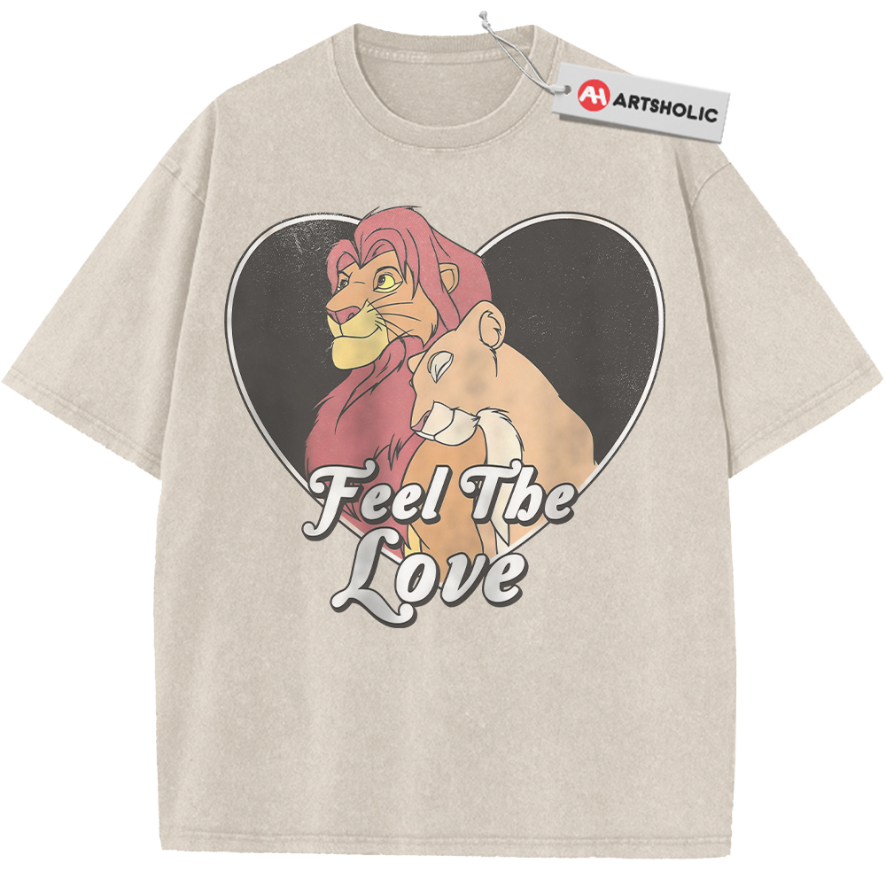 The Lion King Shirt, Valentine's Day Shirt, Animated Shirt, Vintage T-Shirt