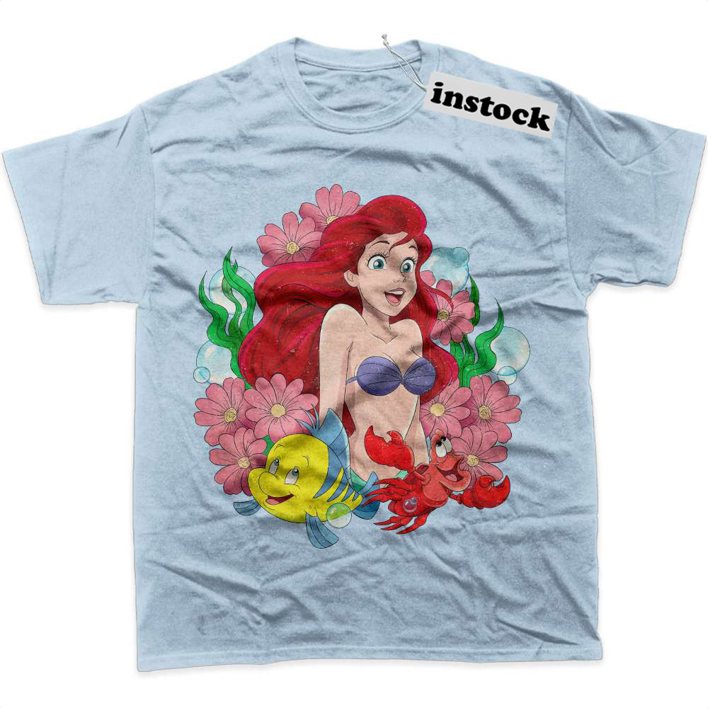 The Little Mermaid Shirt, Animated Shirt, Graphic T-Shirt