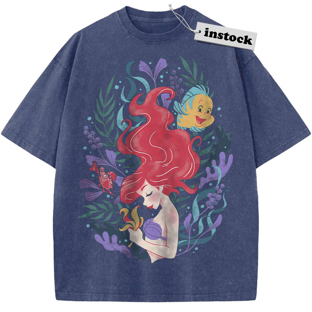 The Little Mermaid Shirt, Animated Shirt, Vintage T-Shirt