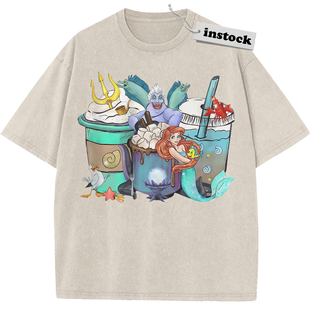 The Little Mermaid Shirt, Animated Shirt, Vintage T-Shirt