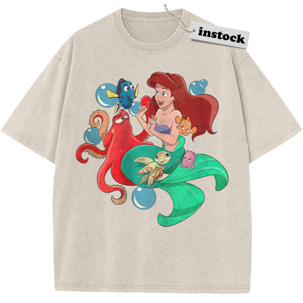 The Little Mermaid Shirt, Animated Shirt, Vintage T-Shirt