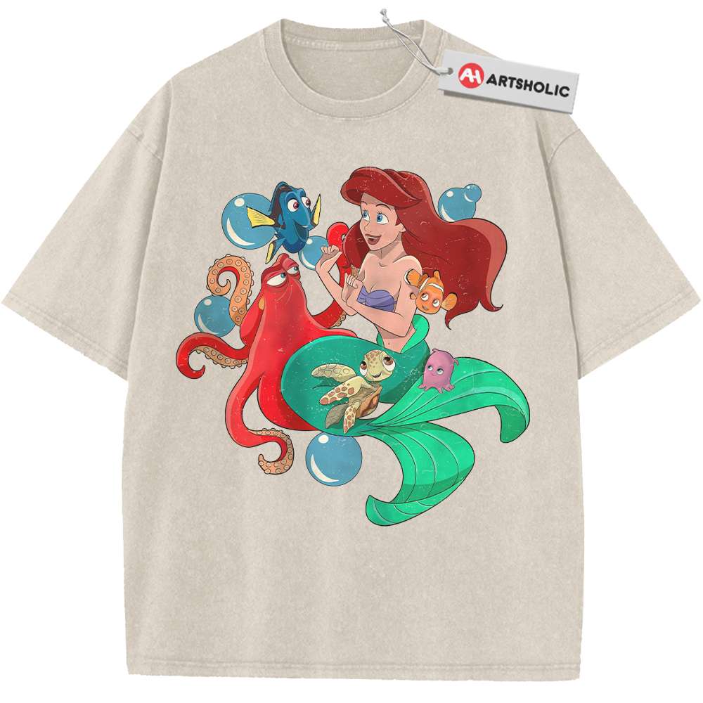 The Little Mermaid Shirt, Animated Shirt, Vintage T-Shirt