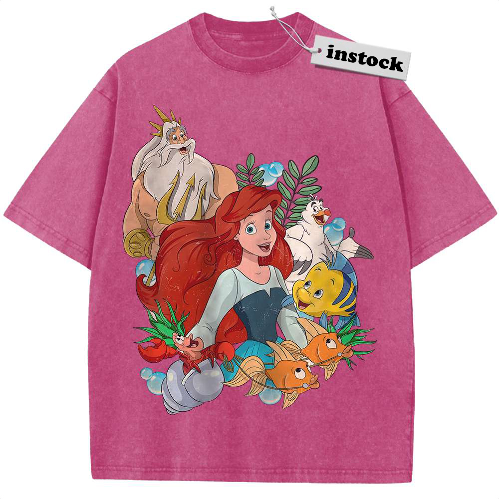The Little Mermaid Shirt, Animated Shirt, Vintage Tee