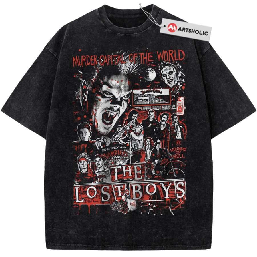 Alternative view of The Lost Boys Shirt, Halloween Shirt, Horror Shirt, Vintage T-Shirt