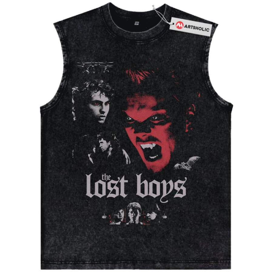 Alternative view of The Lost Boys Tank Top, Halloween Tank Top, Horror Tank Top, Vintage Tank Top