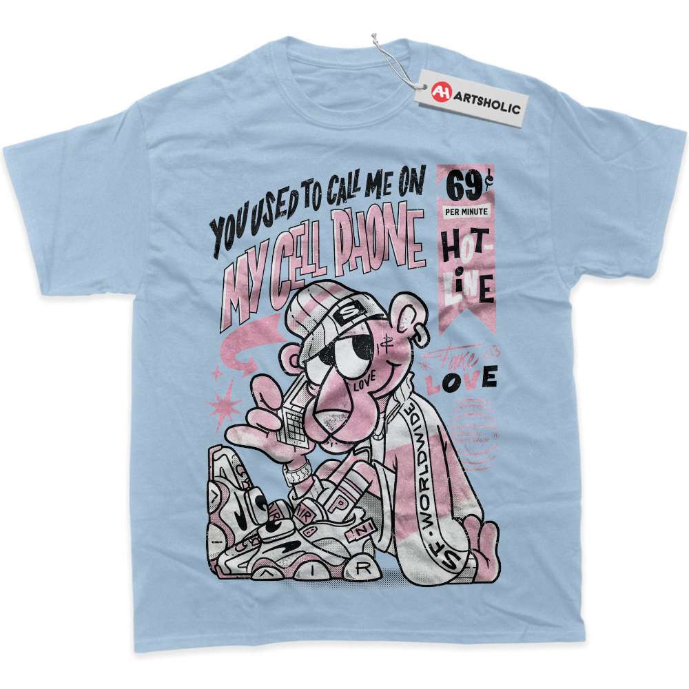 Alternative view of The Pink Panther Shirt, Animated Shirt, Graphic Tee