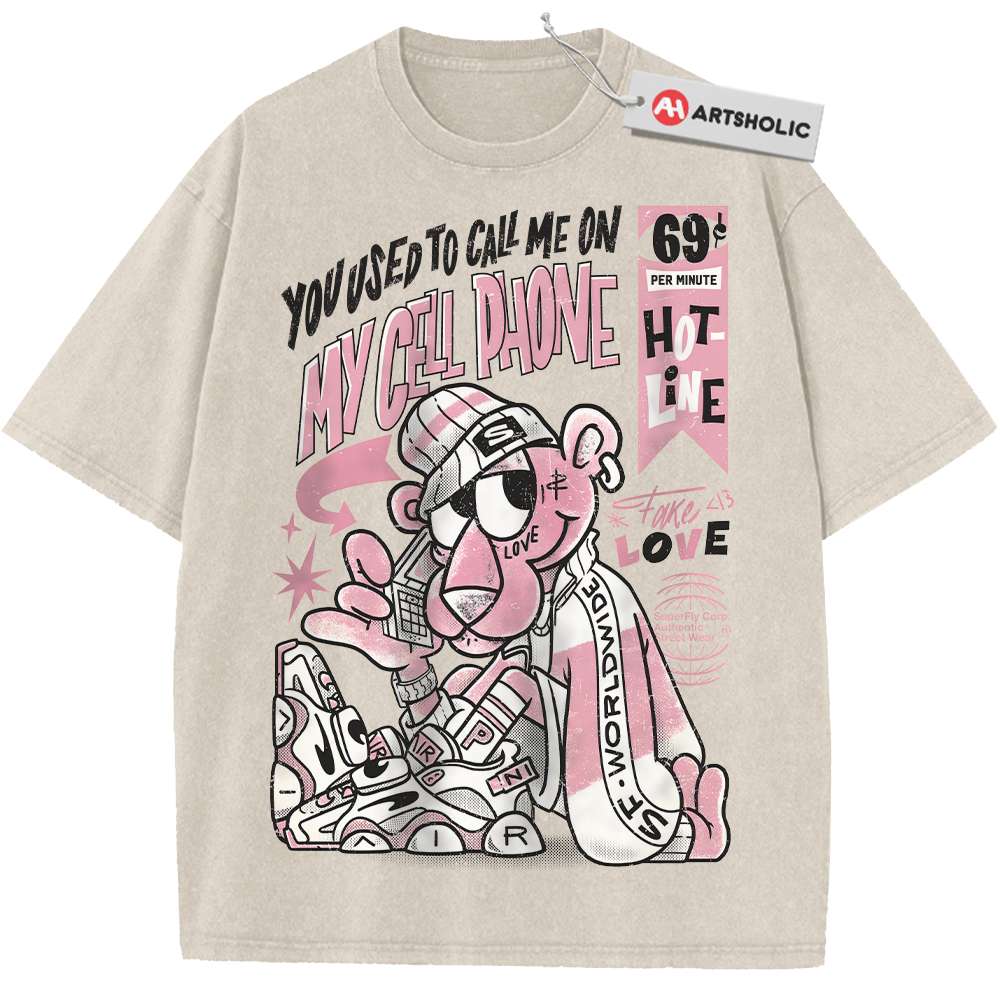 The Pink Panther Shirt, Animated Shirt, Vintage Tee