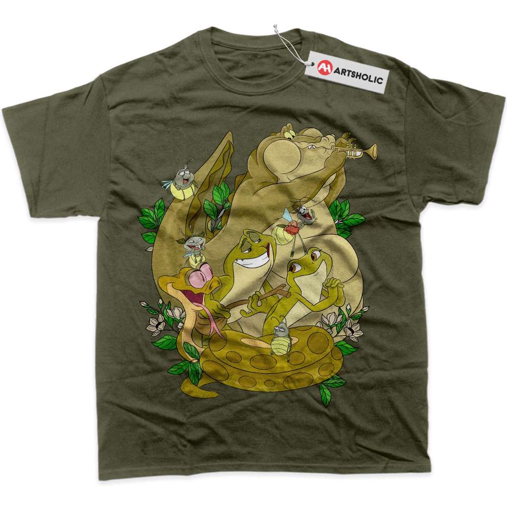 The Princess and the Frog Shirt, Animated Shirt, Graphic T-Shirt