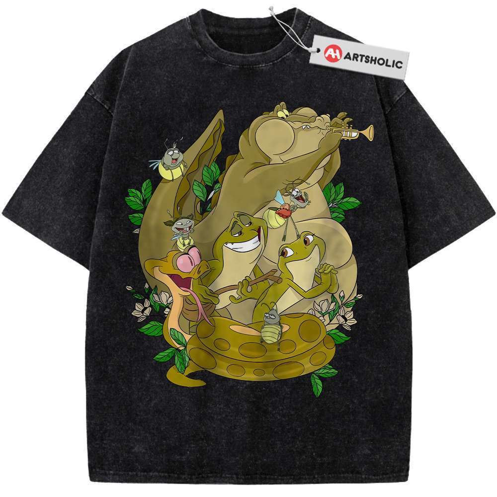 Alternative view of The Princess and the Frog Shirt, Animated Shirt, Vintage T-Shirt