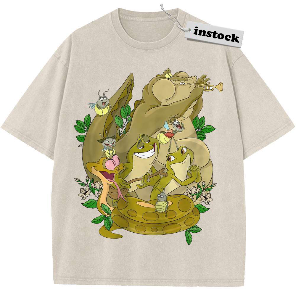The Princess and the Frog Shirt, Animated Shirt, Vintage T-Shirt