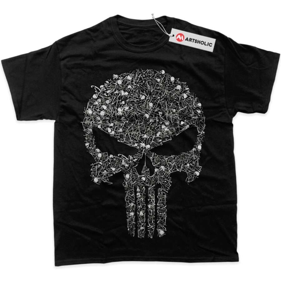 Alternative view of The Punisher Shirt, Marvel Comics Shirt, Graphic T-Shirt