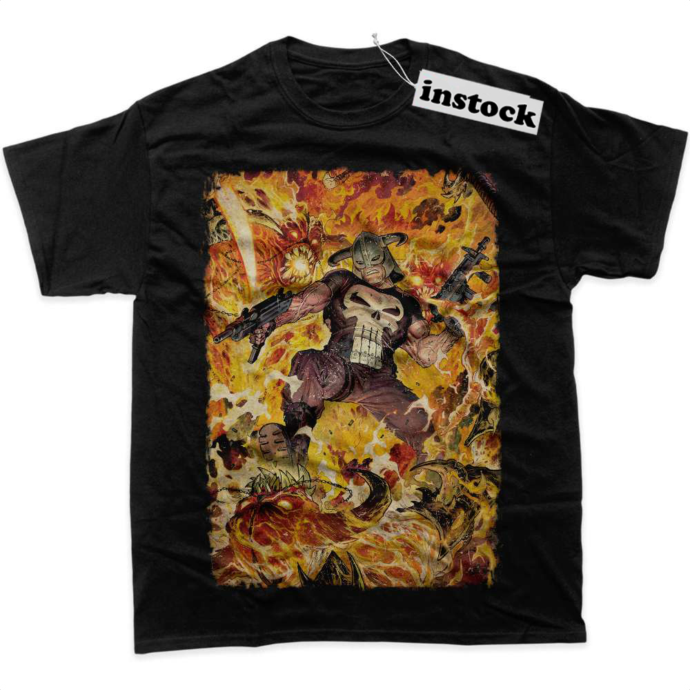 The Punisher Shirt, Marvel Comics Shirt, Graphic Tee