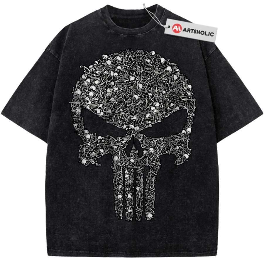 Alternative view of The Punisher Shirt, Marvel Comics Shirt, Vintage T-Shirt