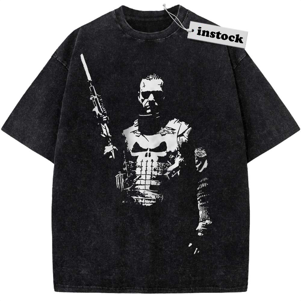 The Punisher Shirt, Marvel Comics Shirt, Vintage T-Shirt
