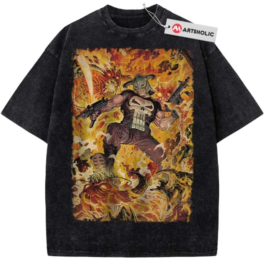 Alternative view of The Punisher Shirt, Marvel Comics Shirt, Vintage Tee