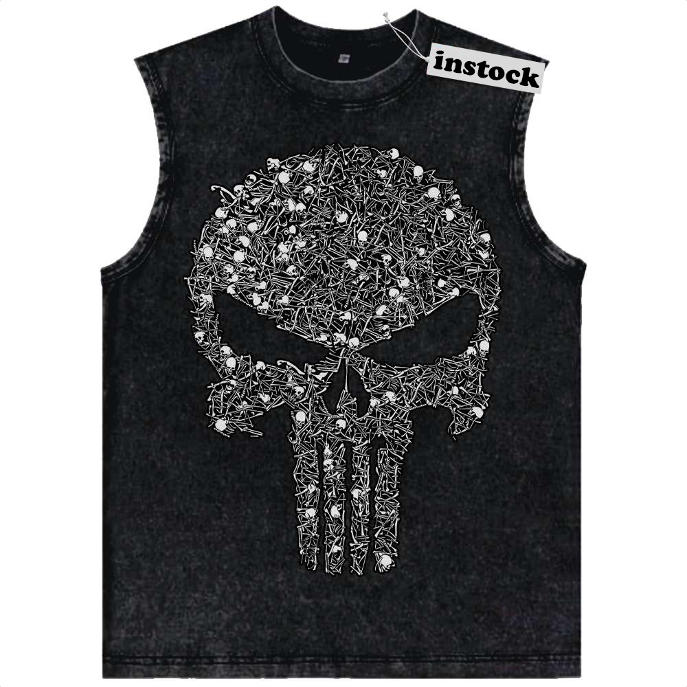 The Punisher Tank Top, Marvel Comics Tank Top, Vintage Tank Top