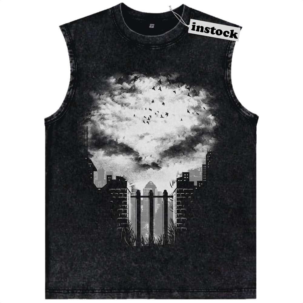 The Punisher Tank Top, Marvel Comics Tank Top, Vintage Tank Top