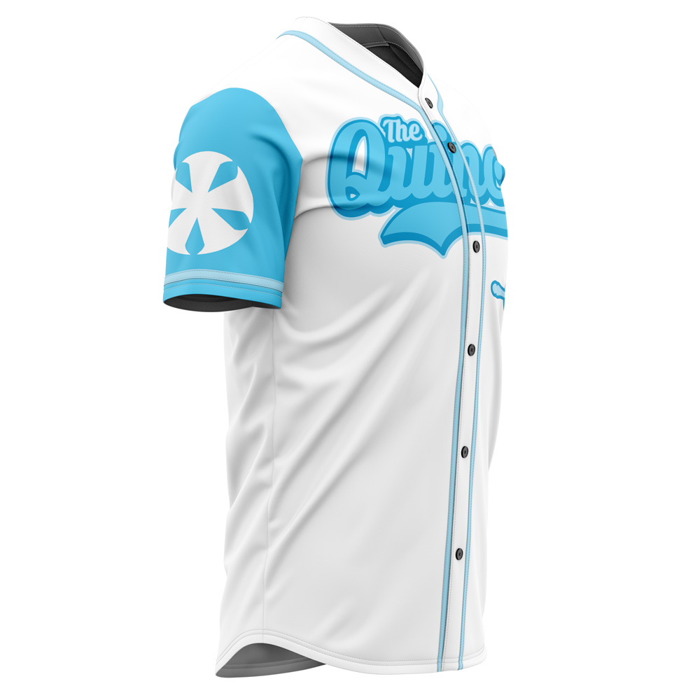 Alternative view of The Quincy Wandenreich Bleach Custom Baseball Jersey - Otaku Hall