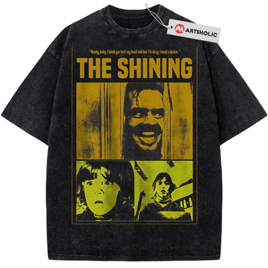 Alternative view of The Shining Shirt, Halloween Shirt, Horror Shirt, Vintage T-Shirt