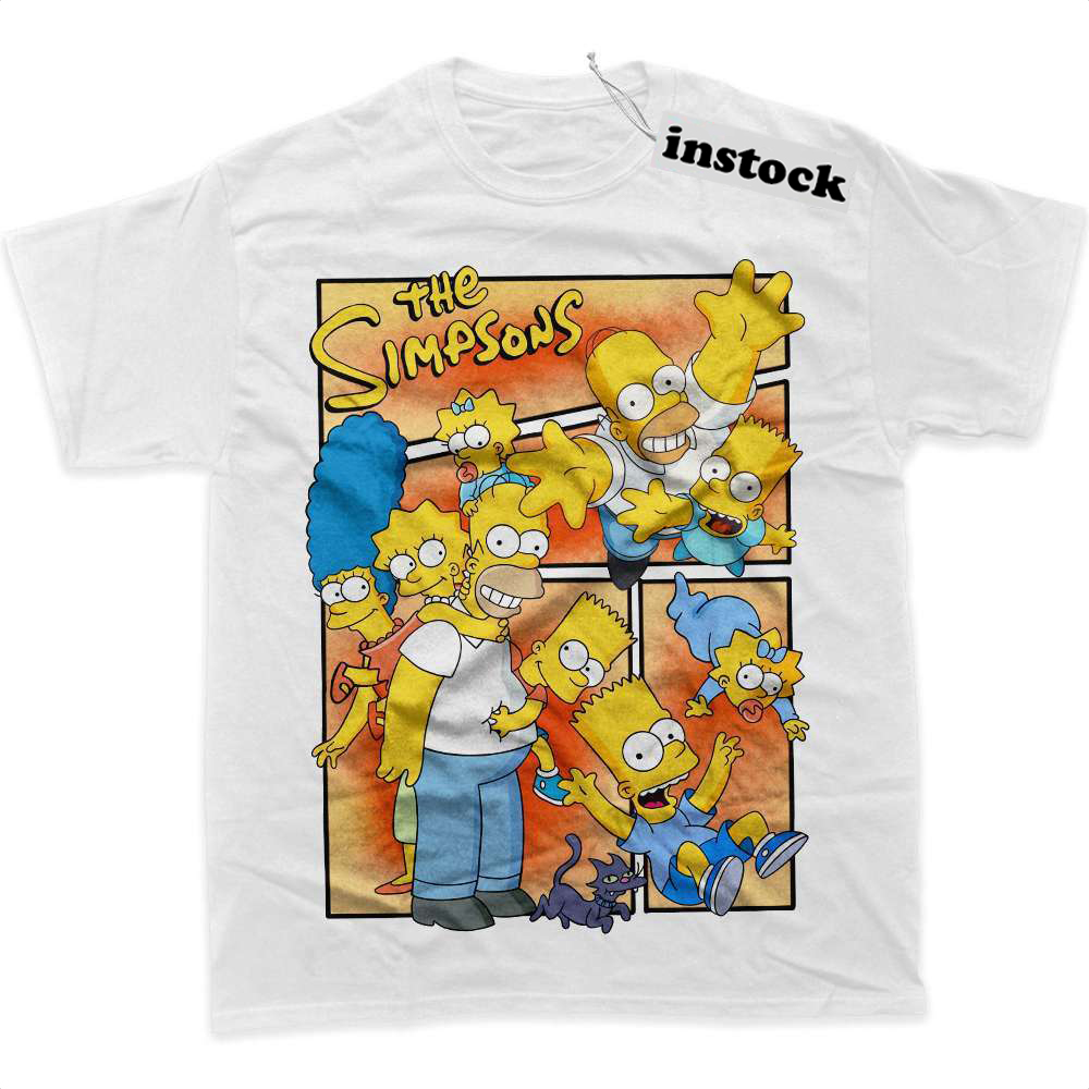 The Simpsons Shirt, Animated Shirt, Graphic Tee