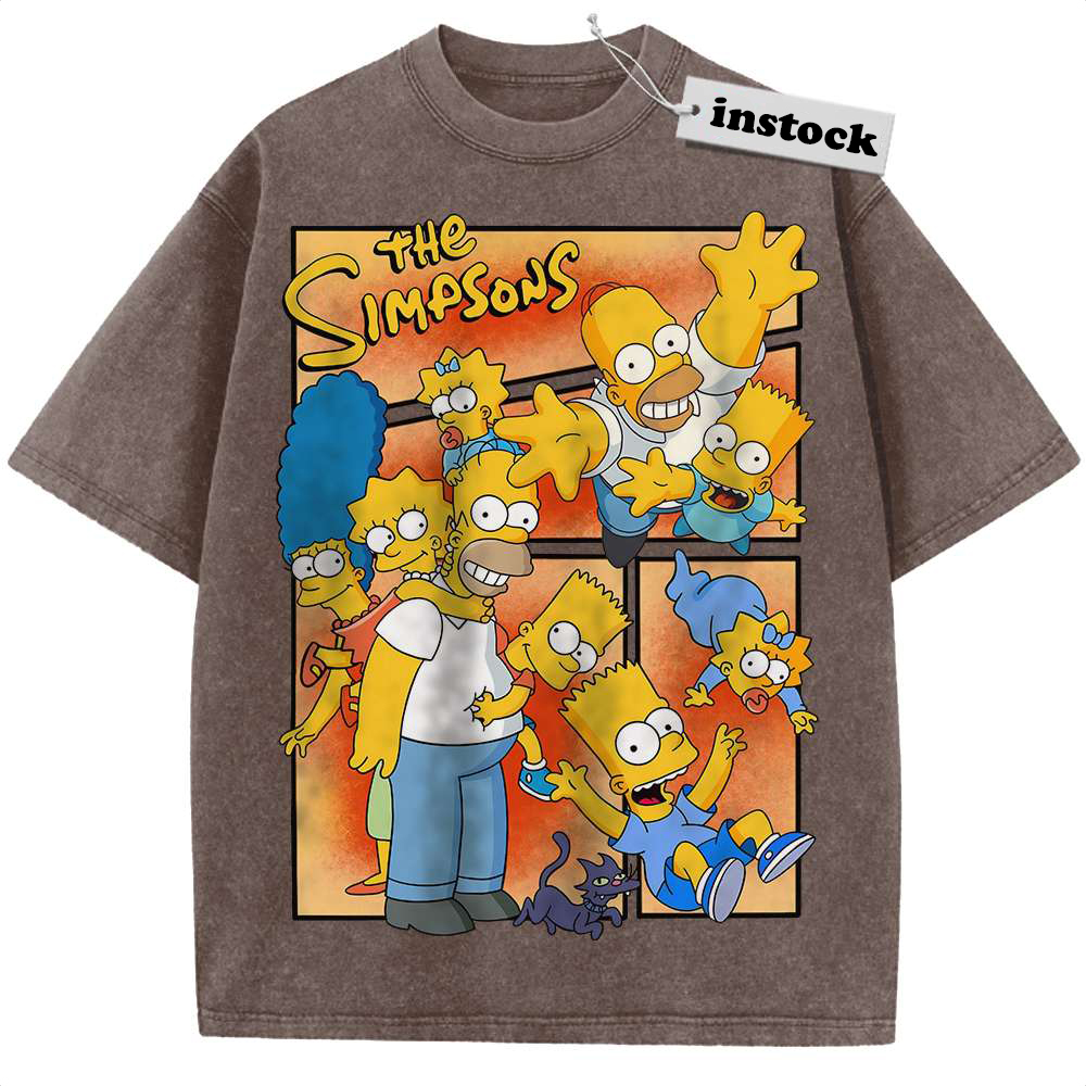 The Simpsons Shirt, Animated Shirt, Vintage Tee