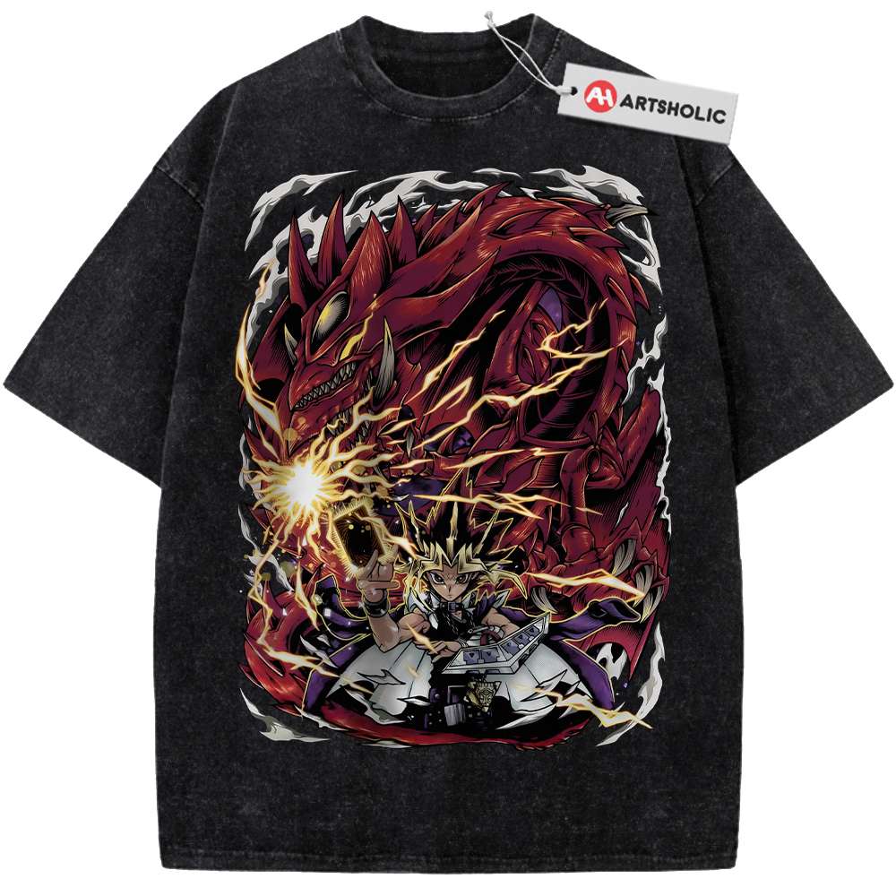The Sky Dragon of Osiris Shirt, Yugi Muto Shirt, Anime Shirt, Vintage Tee