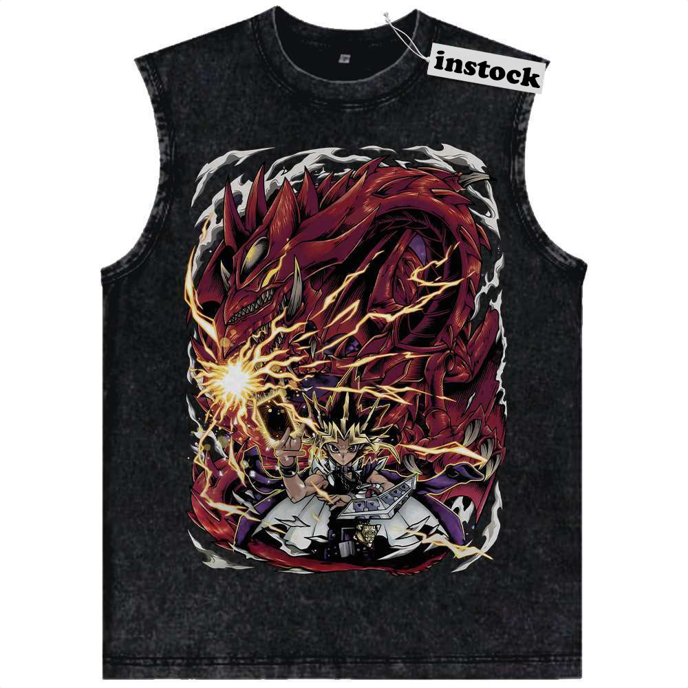 The Sky Dragon of Osiris Tank Top, Yugi Muto Tank Top, Anime Tank Top, Vintage Tank Top