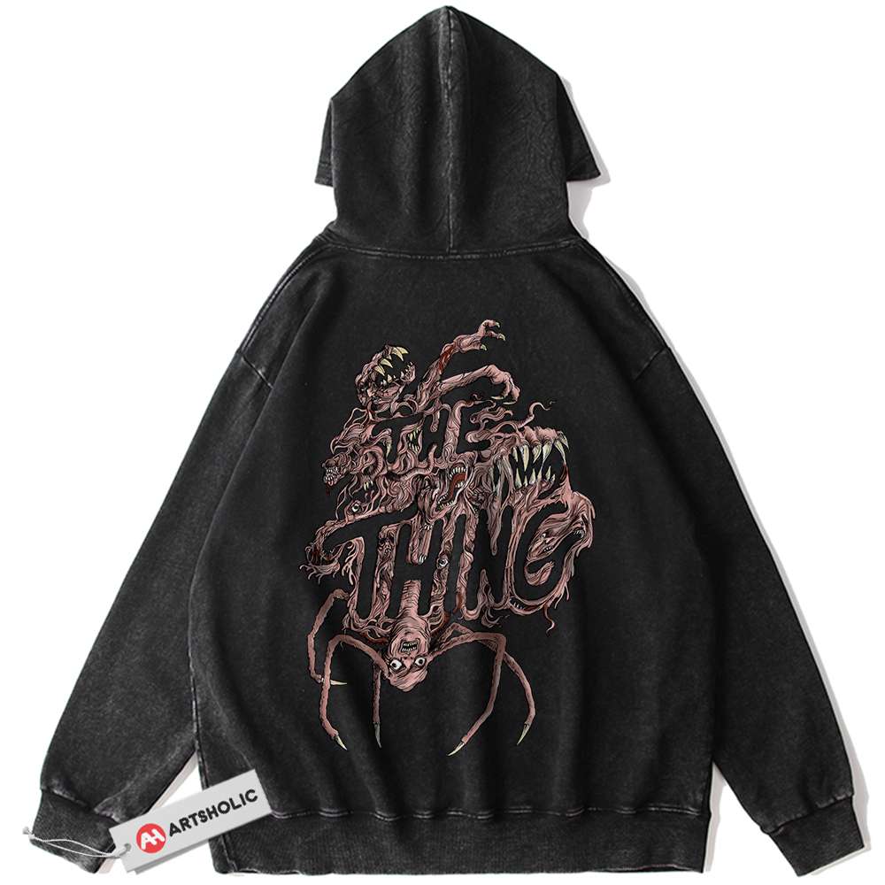 The Thing Hoodie, Halloween Hoodie, Horror Movie Hoodie, Vintage Hoodie