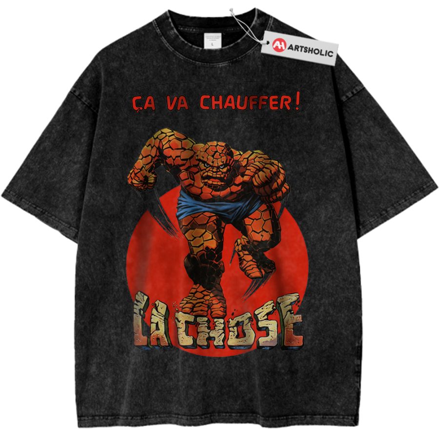 Alternative view of The Thing Shirt, Fantastic Four Shirt, Marvel Comics Shirt, Vintage Tee
