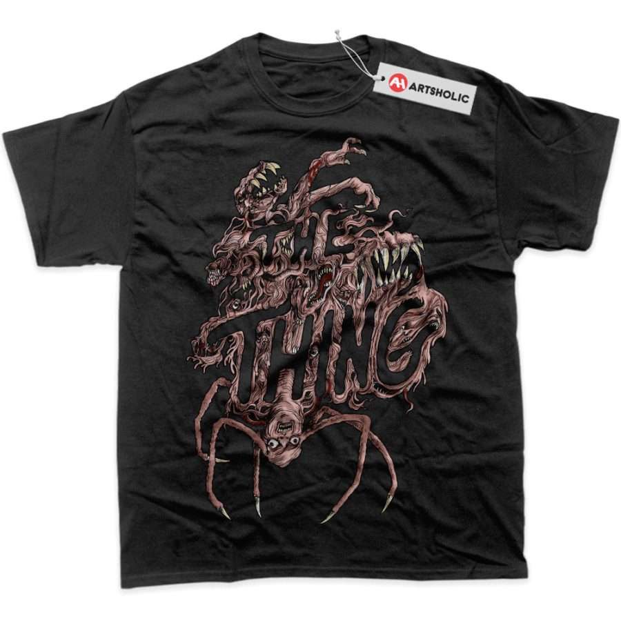 Alternative view of The Thing Shirt, Halloween Shirt, Horror Movie Shirt, Graphic T-Shirt